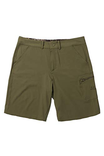 Realtree Woven Shorts (Army Green, XL)
