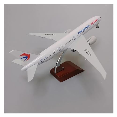 Modelo de avión Boeing 777 Air China Eastern a escala 20cm coleccionable 7