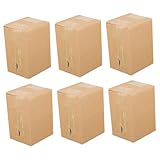 WOONEKY 20 piezas Cajas de Cartón Pequeñas Resistentes para Embalaje y Envíos Cajas Prácticas para Almacenaje y Envíos de Artículos Pequeños Cartones Biodegradables Reutilizables