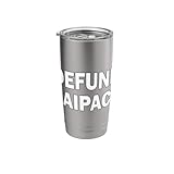 Defund AIPAC Anti American Israel Public Affairs Committee Stainless Steel Insulated Tumbler