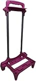 Carrinho Para Mochila Infantil Escolar Pequena 2 Haste Cor Rosa E Preto 30 Cm (ROSA)