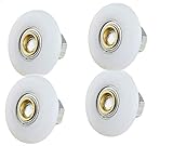 Shower Door Rollers Replacement 3/4 Bathroom Pan Glass Sliding Door Pulleys Sliding Door Rollers...