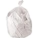 Genuine Joe Clear Linear Low-Density Trash Bag, 60 Gallon, 2 mil (Pack of 100)