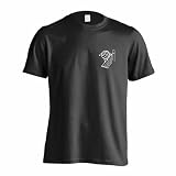 [アートワークスコウベ] バレーボール Tシャツ 半袖 練習着 ドライ どっちなんだい ユニセックス XL ブラック