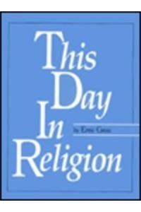 Hardcover This Day in Religion Book