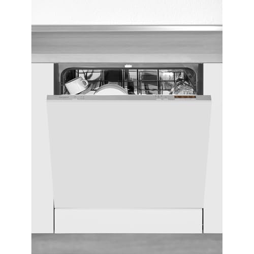 Lavavajillas Integrable 60 cm Exquisit EGSP6312-E-030E | 12 Servicios | 47 dB | Clase Energética E | Inicio Diferido 3/6/9 h | Media Carga | Interior Acero Inoxidable