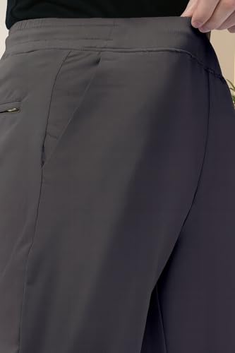 Image of SaintX Men's 4-Way Stretchable Athleisure Pants | Sweat Wicking Fabric | Slim Fit | Active - Sports Wear | Travel, Lounge & Casual Wear | Stylish Back Zipper Pocket | Available in Plus Size (ST06)