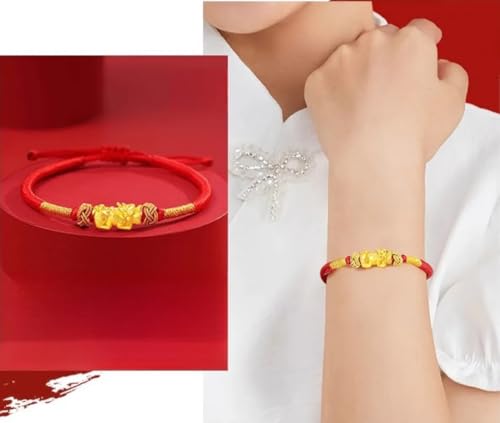 Handmade Unisex Lucky Talisman Protection Bracelets Adjustable Size Amulet Red Rope Silver Bracelets for Women Men4