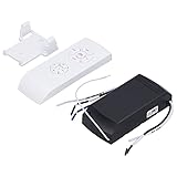 Puede controlar el ventilador de techo a voluntad mientras está acostado en el sofá o la cama utilizando el control remoto.
