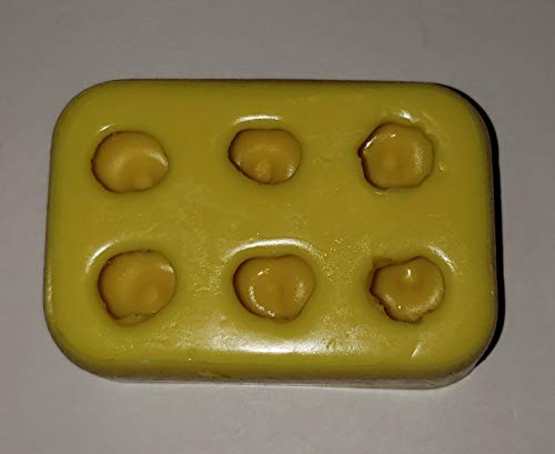 FlexibleMolds Cherries Candle & Soap Mold - 6 Cavities NOT for Food USE