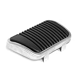 Clutch Pedal Pad With Stainless Steel Trim For 1965-1968 Ford Mustang