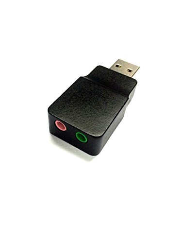 Winten WT-CUME01-BK USB I[fBI ϊA_v^ USB A to 3.5mmXeI~jvOiwbhz+}CNjUSB TEh A_v^[ Windows 98/SE/ME/2000/XP/Server 2003/Vista