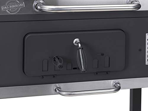 Tepro Grillwagen Toronto XXL Holzkohlegrill mit Rost-in-Rost-System