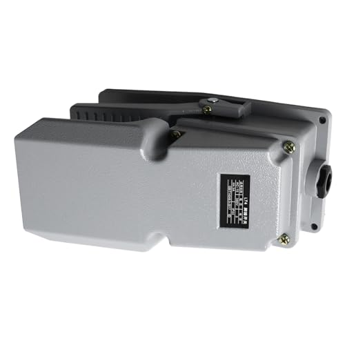 Interruptor de Pedal para Máquina-ferramenta 1NC 1NO Interruptor de Pedal de Auto-redefinição Pratea