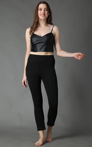 Image of Wearslim Winter Thermal Bottom Underwear for Women | Ultra Soft Winter Warmer Inner Wear Johns Pant Lower