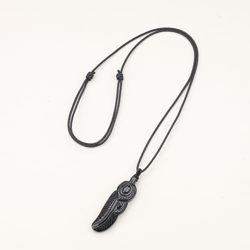 COAI Collana Unisex con Pendente Piuma in