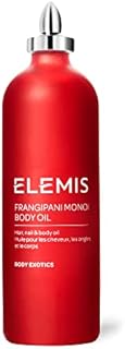 Elemis Frangipani Monoi Body Oil, Ultra-Hydrating Massage Oil Made with Frangipani, Monoi and Coconut Oils, Intensely Nourishing Body Oil for Dry Skin, Moisturising Body Oil for Smooth Skin, 100ml