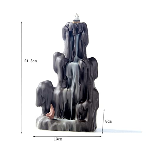 Brûleur d'encens refoulement montagne, objet de décoration design