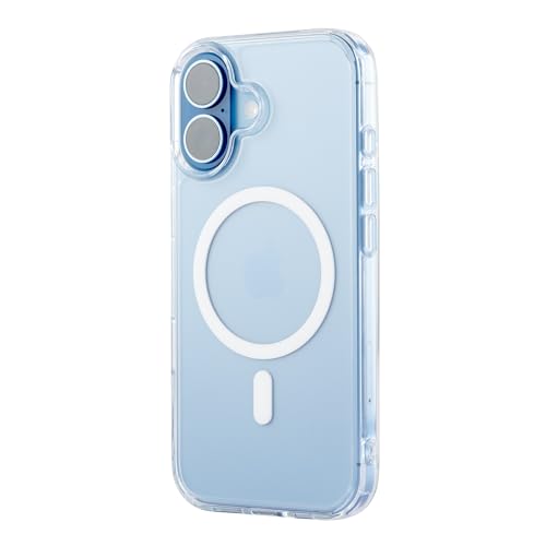 Image of TEKNE Frost Matte Slim Back Case, Clear, for iPhone 17 | Raised Screen & Camera Edge, Anti-Fingerprint Finish, Magnetic Wireless Charging Support