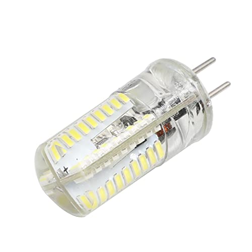 Othmro Bombilla LED E14 3W,12V, Blanco Neutro 6500K.No Regulable, Maíz LED Tornillo Pequeño, Bombillas Halógenas Equivalentes de 3W, Buena Disipación Del Calor e Irrompible，Bases Estándar G5.3