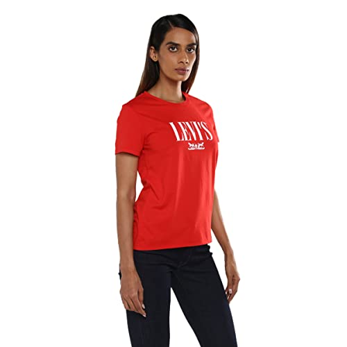 Image of Levi's Women's Brand Logo Crew Neck T-Shirt