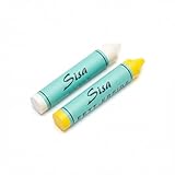 Tool & Tree SISA Fettkreide Set Gelb & Weiß – robuste Reifenkreide für Werkstatt, Metall & Reifenmarkierung – wasserfest, abriebfest, temperaturbeständig – präzise Markierkreide für raue Oberflächen