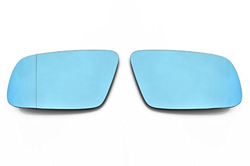 Audi Spiegelgläser Set Blau Asphärisch - Beheizt Für A3 A4 A6 2000-2008