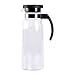G.E.T. Clear 50 Oz Polycarbonate Beverage Pitcher w/Black Handle
