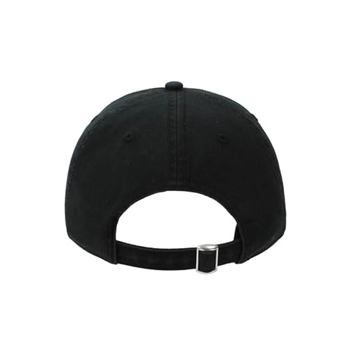 Casquette baseball non structurée Wicked Glitter noir femme