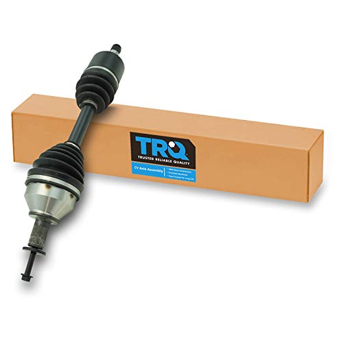 TRQ Front Driver Side CV Axle Assembly Compatible with 04 Volvo S40 i T5 05-08 S40 FWD Automatic 09 S40 FWD 10 S40 FWD Automatic 11 S40 08-13 C30 Automatic 08-10 C70 Automatic 11-13 C70 11 V50