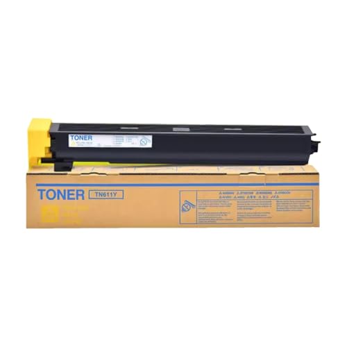 Cartouche TN611 Yellow de rechange pour imprimantes Konica Minolta C451 C550 C650