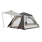 TIENDAS ANTI-UV: La carpa emergente instantánea está hecha de tela de poliéster 190T recubierta de plata, que se puede usar como refugio solar con protección UV para la playa, así como también como carpa emergente para descansar en el patio trasero, acampar informalmente, caminatas, festivales al aire libre y otras actividades.