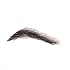 100% Human Hair False Brows for Men and Women Re-Usable Lace Base Fake Eyebrows Black Color (MM-A2)