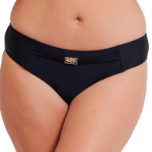 Flirtelle Classic Bikini Brief Knickers Salento Coast Womens Ladies Swimwear Black Size 10-24