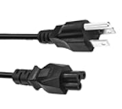 VECASDEN 3 Prong AC Laptop Power Cord Cable for Dell IBM Hp Compaq Asus Toshiba Lenov Acer Gateway Notebook Computer Charger Spare: IEC-60320 IEC320 C5 to NEMA 5-15P 5FT