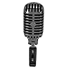 OPPWONG Dynamic Microphone, Cardioid Pickup Vintage Retro Style Zinc Alloy Mic with XLR Cable, Universal Stand Adapter, Ideal for Live Stage Performance, Studio Recording & Karaoke (Gunmetal Grey) #4