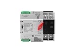 100A 220V ATS Fotovoltaico Commutatore Automatico di Rete Interruttore di Trasferimento per Impianti Fotovoltaici, Case e Industrie