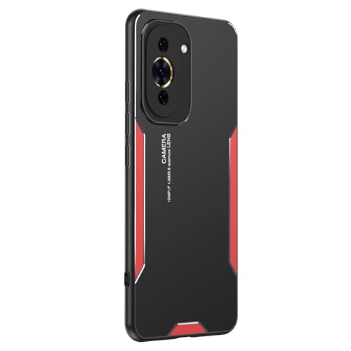 Generic Compatible with Huawei nova 10 Pro 4G Case Shockproof and Bumper Full Body Camera Lens Protection Phone Case Cover Red