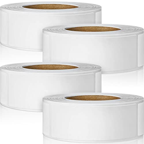 Étiquettes amovibles de rangement pour boîtes d'archives, 1200 étiquettes papier 25x76mm
