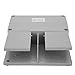 Aumotop Dual Foot Switch with AntiCorrosion Coating, Wide Applications, Good Quality and Workmanship, for Industrial Environment, 380VAC