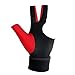 RNXRZANK 5X Premium Left Hand Billiard Glove for Snooker and Pool Cue Comfort