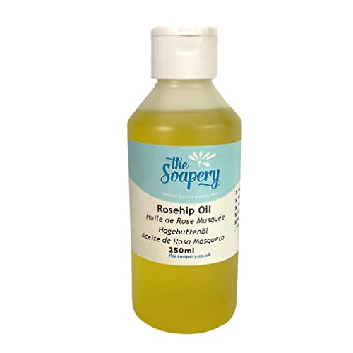 Rosehip Oil 250ml - 100% Pure Refined, 250 ml (Pack of 1)