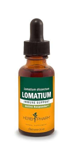 Herb Pharm Lomatium Liquid Extract for Immune System Support - 1 Ounce
