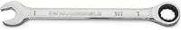 Vista 23 de GEARWRENCH Llave combinada de trinquete de 12 puntos con arco oscilante de 4 grados de 1/4" - 86940