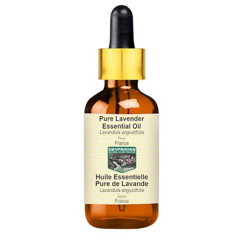 Aceite esencial puro de lavanda 30ml con gotero miniatura 1