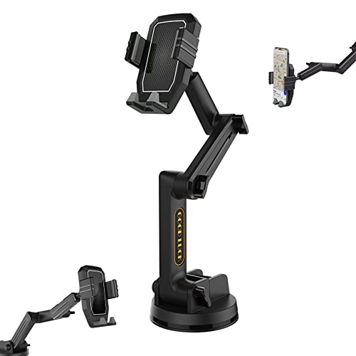 Pletmin Truck Phone Mount, Heavy Duty Phone Holder for Truck Dashboard