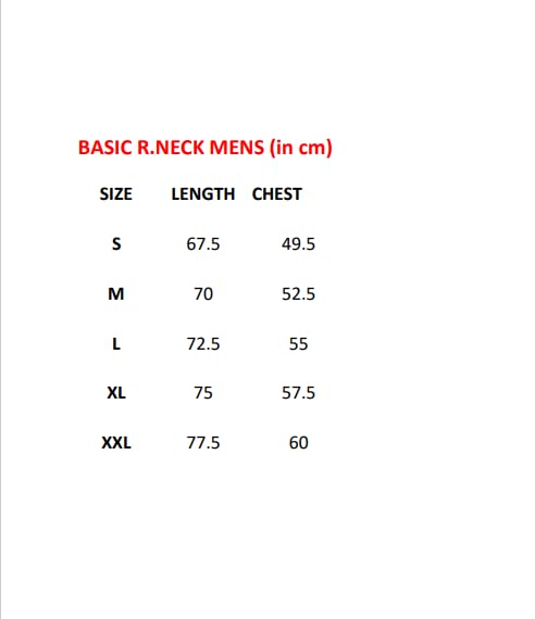 Image of Mens Printed Round Neck Half Sleeve /Long Sleeve 100% Cotton T-Shirt
