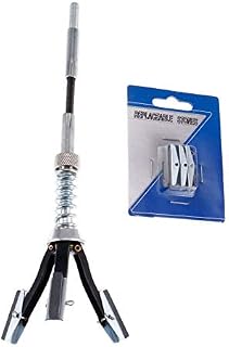 Engine Cylinder Hone Adjustable Deglazer 3/4" to 2-1/2" Diameter with 3-Piece 1-1/8" Long Stones 220 Grit Car Engine Cylinder Grinding Brake Hone Shaft Tool
