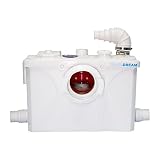 700W Macerator Pump for Macecrating Toilet Sewerage Sump Pump for Basemnet Room Toilet Upflush Waste