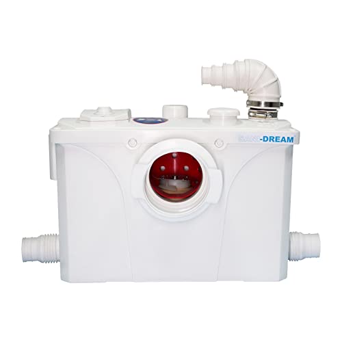 700W Macerator Pump For Macecrating Toilet Sewerage Sump Pump For Basemnet Room Toilet Upflush Waste Water Marine Toilet Disposal Laundry Sink Shower #TOP2